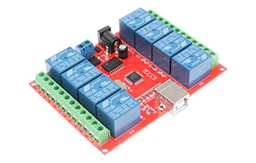 Módulo De Relé De Conmutador De Control Usb Para Computadora