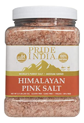 Sal De Grano Pride Of India - Sal Rosa Pura Del Himalaya - E