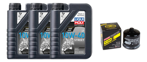 Kit Mantención R3, R3a, R6, R7 Liqui Moly 10w40 Sint+ Filtro