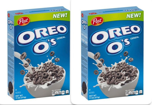 Oreo O's Cereal Sabor Chocolate 2 Cajas De 311 G