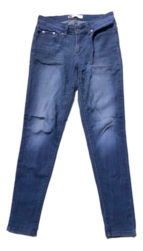 Levis - Pantalón Azul De Mezclilla Para Dama