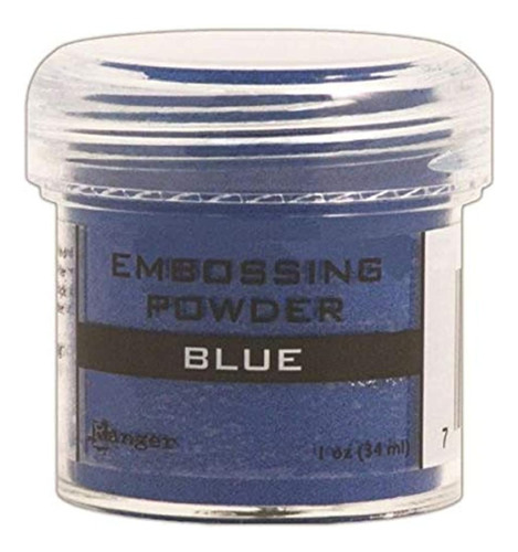 Ranger Embossing Powder, Tarro De 0,63 Onzas, Azul