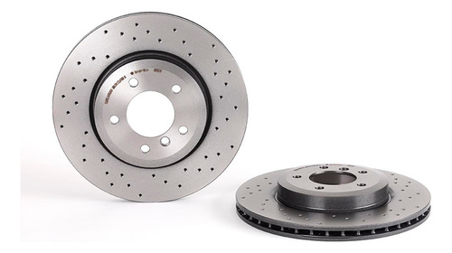 2 Discos Freno Delanteros Para Bmw 330i 2001 2002 2003 2004