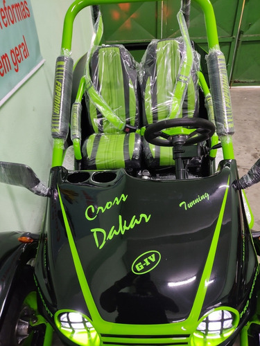 Míni Buggy Cross Dakar Verde Completo, Venha Conferir !!!