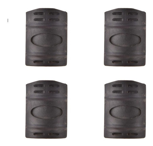 4 Cubre Rieles 20mm Marcadora Airsoft Negro Xtreme P