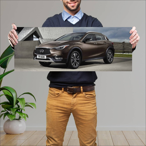 Cuadro 30x80cm Auto 2017 Infiniti Qx30 Awd Eu 36 205