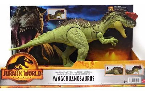 Jurassic World Yangchuanosaurus Movimiento De Ataque