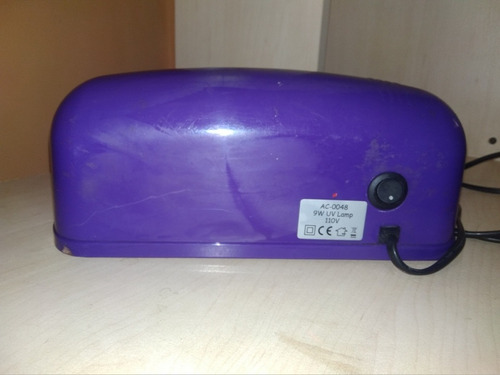 Imagen 4 de 4 de Lámpara De Uñas De 9w