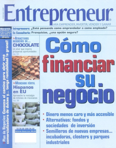 Revista Entrepreneur Edición De Abril De 2006