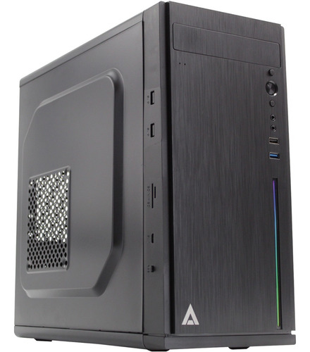 Gabinete Gamer Acteck Fusion X Fuente 500w Rgb Ac-929530