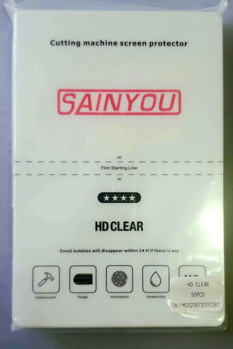 Micas Hidrogel *sainyou* Calidad Paquete Con 50pz Hd, Mate