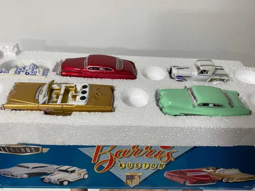 Hot Wheels 1997 Legends Premium 4-car Barris Kustom Elvis Hot Wheels 1997 Legends Premium 4-car Barris Kustom Elvis