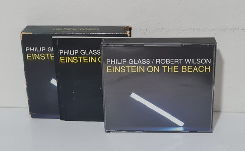 Box Cd Philip Glass & Robert Wilson - Einstein On The Beach (Usado)