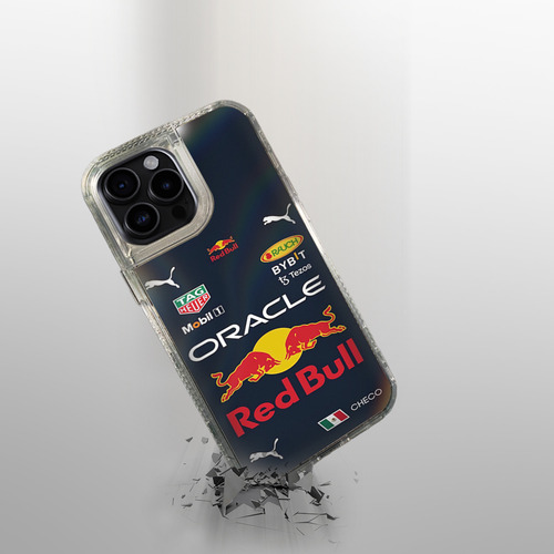 Funda De Celular Uso Rudo Checo Perez Red Bull