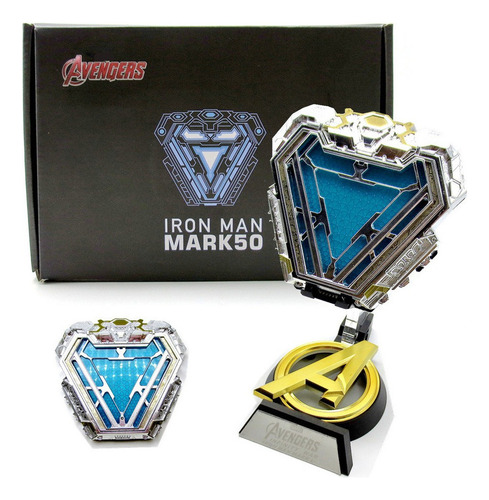 Lámpara De Pecho Iron Man Ark Reactor Modelo De Aleación Pon