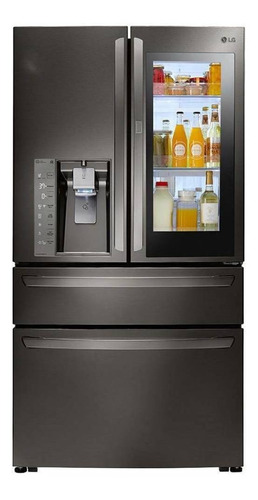 Refrigerador inverter auto defrost LG GM84SXD negro acero inoxidable con freezer 895L 127V