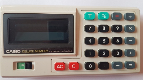 Calculadora Casio Delux Memory Electronic Calculator 