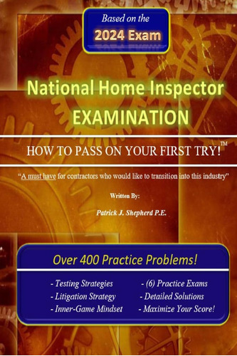 Book : The National Home Inspector Examination How To Pass.