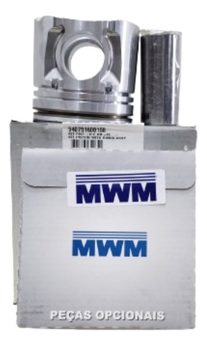 Kit De Pistão Com Aneis ,std Motor Sprint 4.07tce Gm S10 Mwm