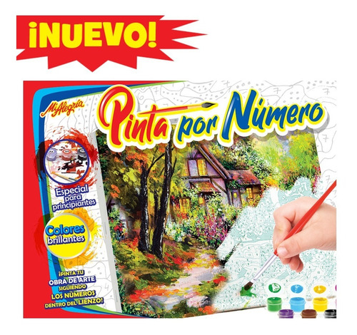 Imagen 1 de 3 de Pinta Por Números - Mi Alegría