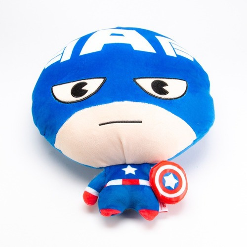Capitán América En Llavero De Peluche