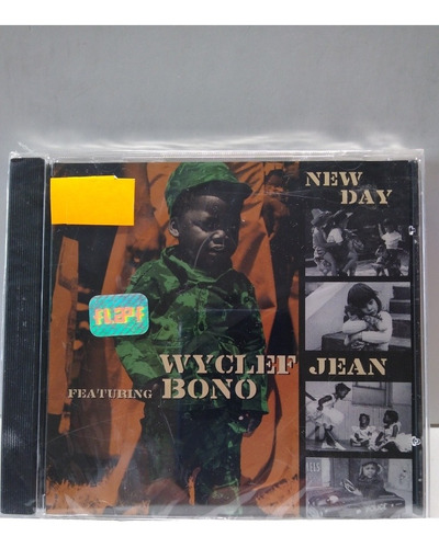 Wyclef Jean Featuring Bono New Day Cd Single Nuevo