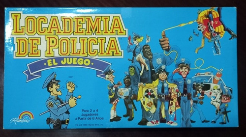 Juego  Vintage Locademia De Policía Rainbow Warnes Bros 1990