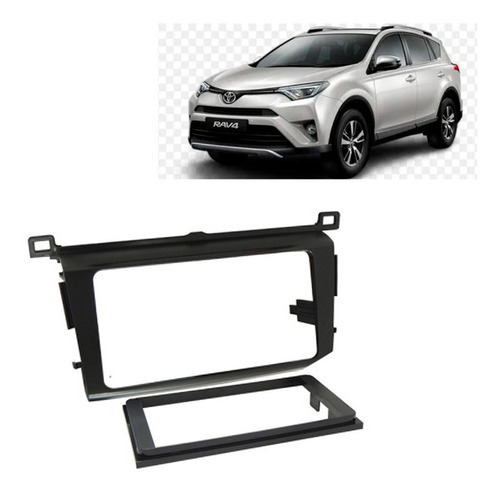 Moldura Toyota Rav4 2013 A 2015 2din Fiamon Para Multimidia