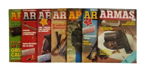 Colección Revistas De Armas Todas Tienen Su Póster Ó Afiche