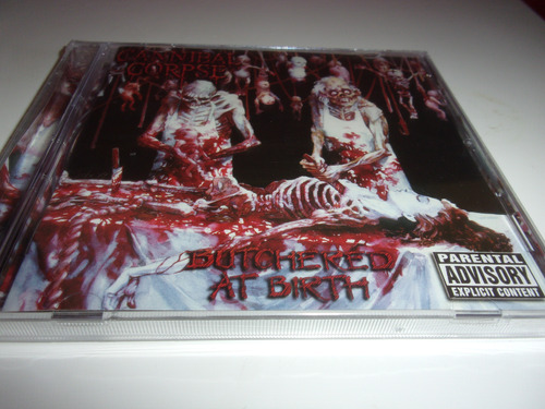 Cd Cannibal Corpse Butchred At Bith Nuevo Arg 32a