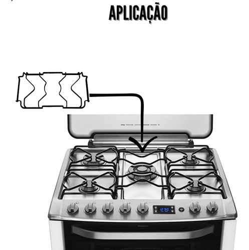 Grade Grelha Central Da Mesa Fogão Electrolux 76stb 76dtb