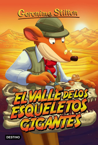 Geronimo Stilton 44 El Valle De Los Esqueletos Gigantes -...