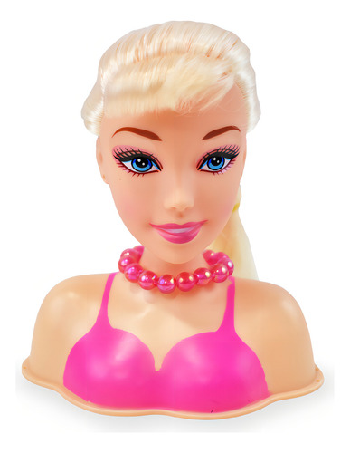 Cabeza De Muñeca Para Peinar Chica Con Accesorios