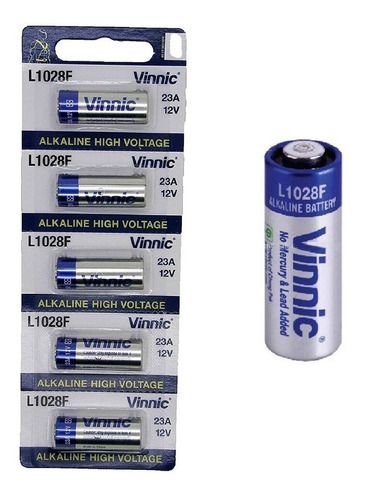 Imagen 1 de 6 de Pilas A23 Vinnic Oferta 100 Unidades Alarmas Llaves Juguetes