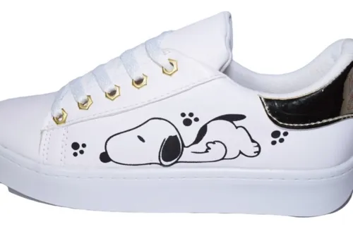 Tenis de snoopy para dama sale