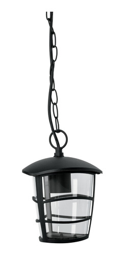 Arbotante Moderno Colgante Negro, Lámpara No Incluida 45094