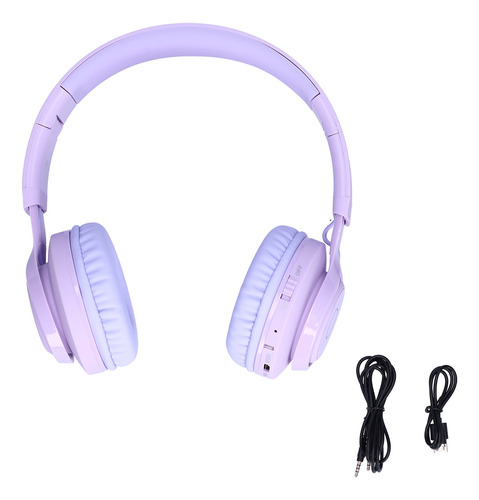 Auriculares Bluetooth Para Niños Bt06c Con Luz Led Estéreo