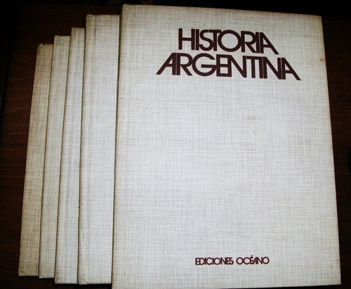 Historia Argentina - 5 Tomos - Ediciones Océano