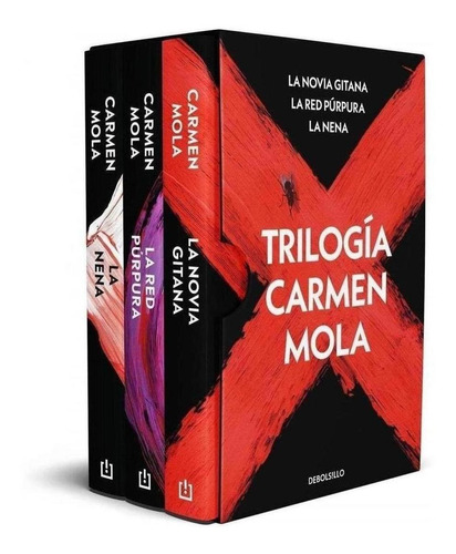 Libro: Trilogia La Novia Gitana (estuche). Mola, Carmen. Deb