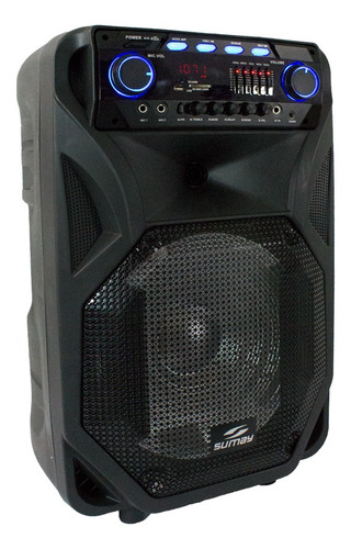 Caixa De Som Sumay Thunder 800bt C/ Bluetooth E Microfone