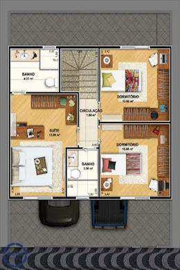 Sobrado Com 3 Dorms, Boqueirão, Santos - R$ 880 Mil, Cod: 4320 - V4320