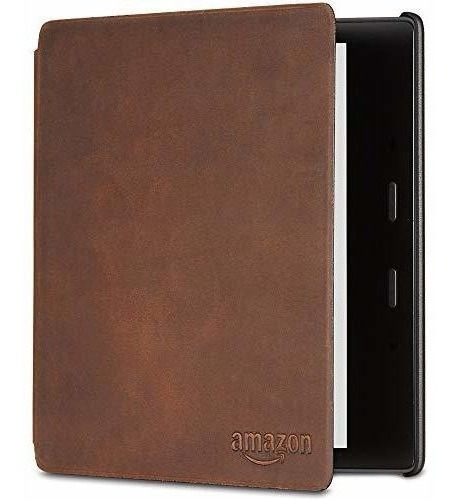 Funda De Cuero Premium Para Kindle Oasis