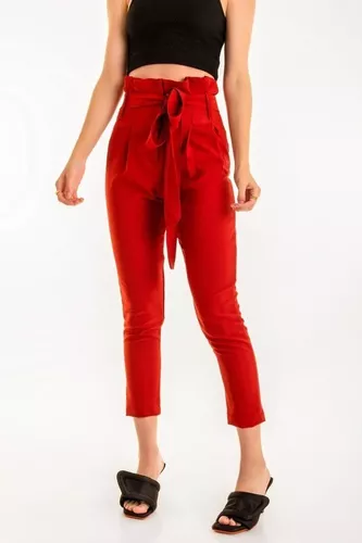 PANTALON PARA MUJER CUADROS ROJOS – Toxic México