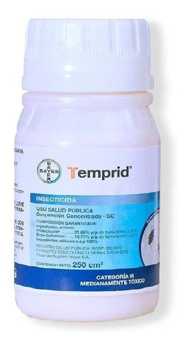 Temprid Insecticida X 250 Cc Bayer Para Chinches De Cama