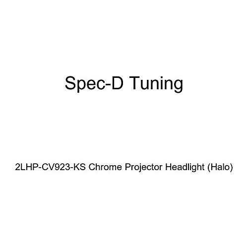 Spec-d Tuning - Faro Proyector Cromado Con Halo