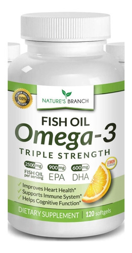 Omega 3 - 120 Caps Blds 60 Ser - Unidad a $2308