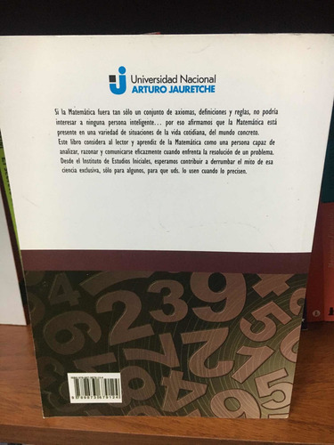 Libro Matemática Universidad Nacional Jauretche