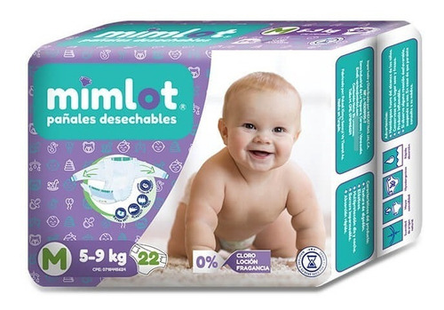 Pañales De Bebe Mimlot M Bultox6