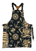 Comprar Mandil Piratas Delantal Bartender Parrillero Pineapple Tools