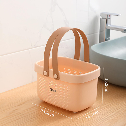 Ducha Tote Ducha Bins Organizador Para Dormitorio Rosa